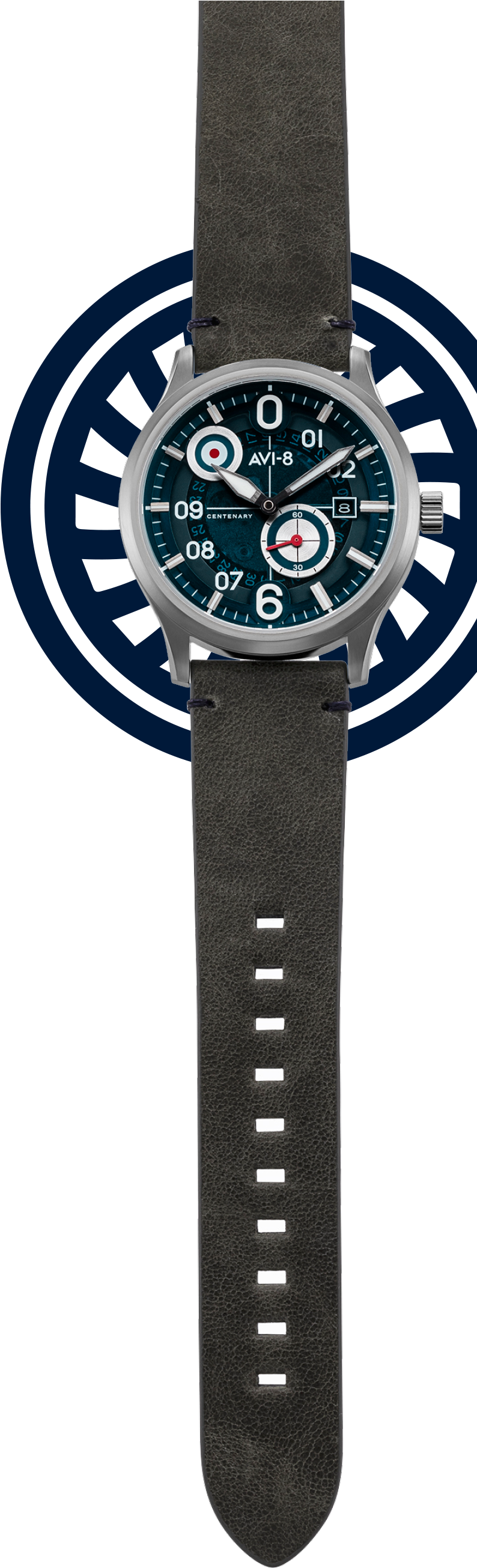 The Seconds Display Is Set Off On A Three Dimensional - Analog Watch (795x2628), Png Download