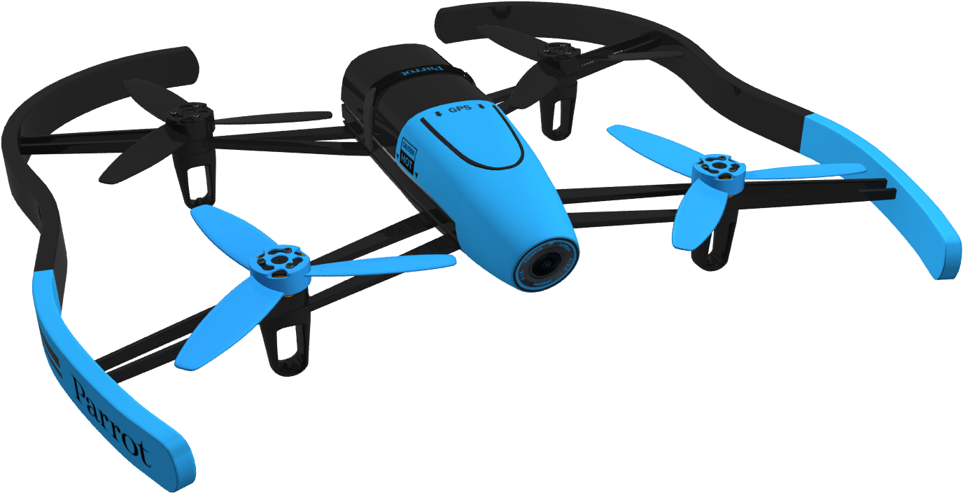 Drones Under $100 March 2017 With Exclusive Features - Drone Bebop (1480x800), Png Download