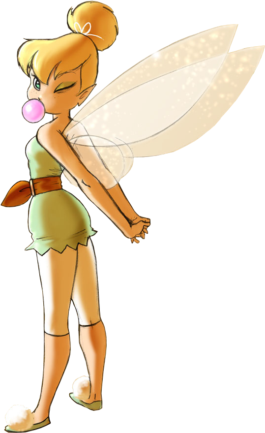 De Nuria D • Publicado En Imágenes Y Gifs De Campanilla - Tinkerbell Disney (556x933), Png Download