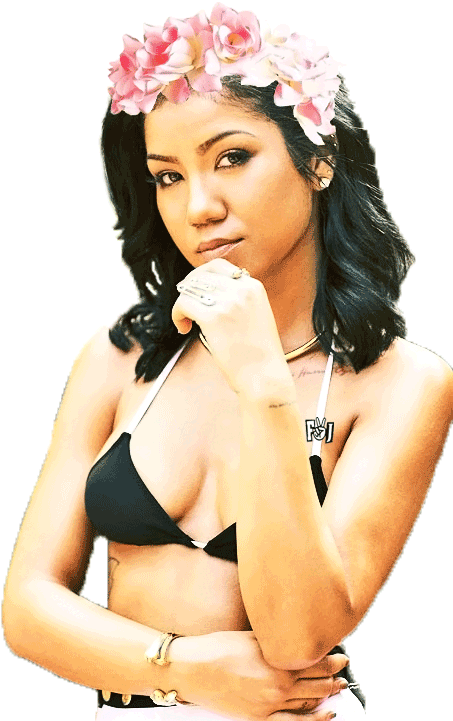 “ Transparent Flower Crown Jhené Aiko For Your Blog - Jhene Aiko Png (464x721), Png Download