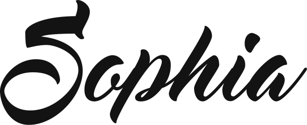 Sophia Ai Sophia Ai - Hello My Name Is Sophia (609x249), Png Download