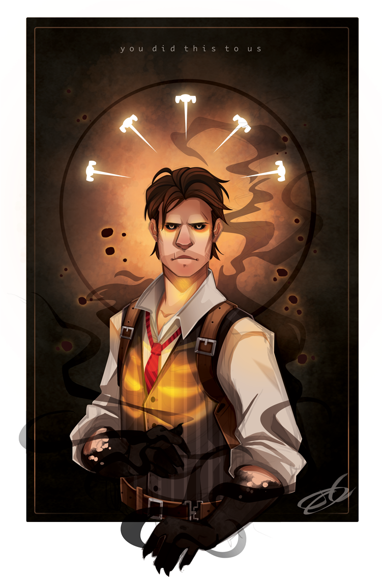 Anime, Debbiecolon, The Evil Within, Sebastian Castellanos, - Себастьян Кастелланос (750x1164), Png Download