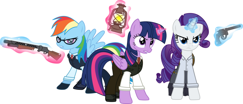 The Evil Within By Sketchmcreations On Deviantart The - My Little Pony The Evil Within (1024x442), Png Download