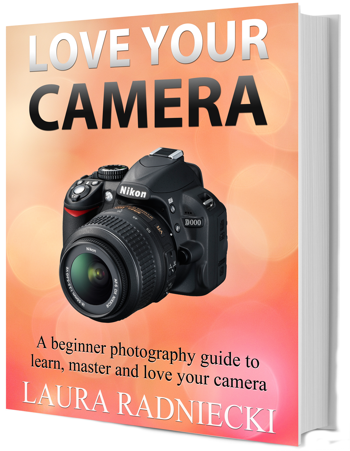 Beginner Photography Course And E-book To Learn, Master - Nikon D3100 14.2 Mp Slr - Af-s Vr Dx 18-55mm Lens (1200x1553), Png Download
