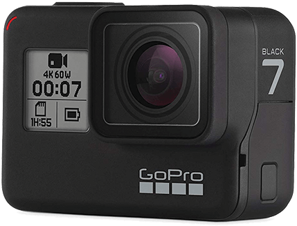 Gopro Hero 7 Black - Gopro Hero5 Black 4k Action Camera (500x333), Png Download