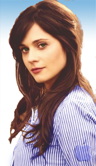 Zooey Deschanel In The Sun (363x630), Png Download