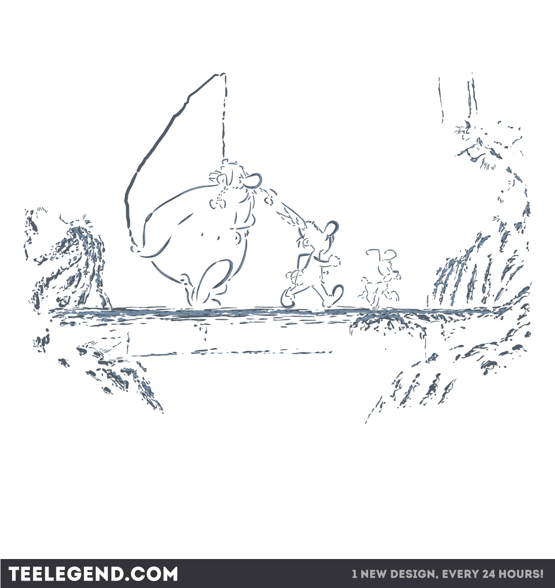 Hakuna Matata In Gaul - Hakuna Matata (1110x1380), Png Download