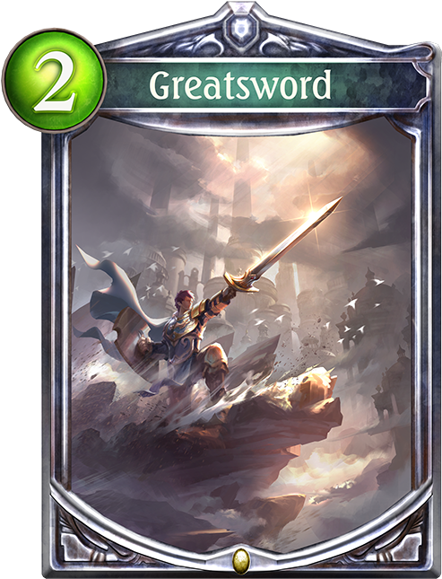 Shadowverse Greatsword (536x698), Png Download