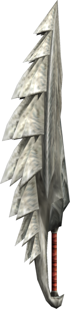 2ndgen-great Sword Render - Sword (227x995), Png Download