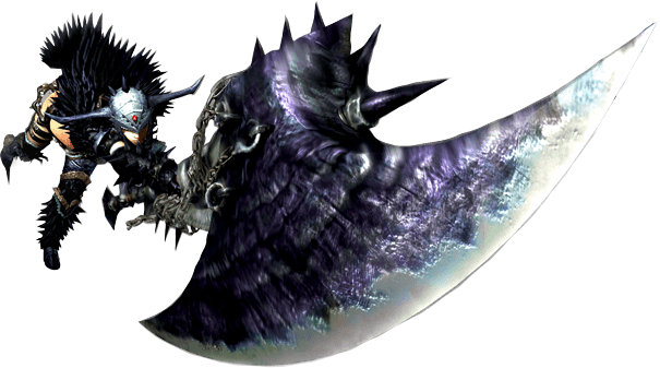 Great Sword - Monster Hunter Oversized Sword (605x337), Png Download