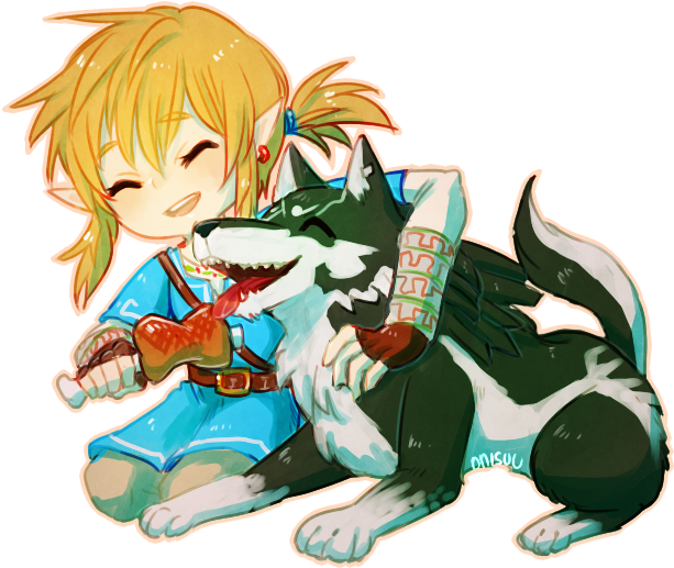 Can't Wait To Explore The New World With My Trusty - Chibi Breath Of The Wild Link (631x538), Png Download