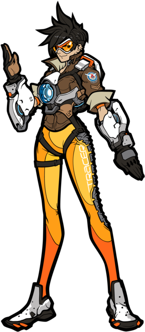 Tracer - Figpin Overwatch (480x840), Png Download