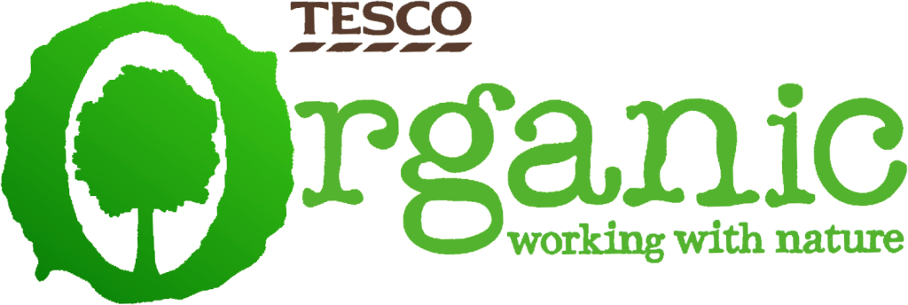 Organic Logo Organic Logo - Tesco Organic Virgin Coconut Oil 300ml (1024x344), Png Download
