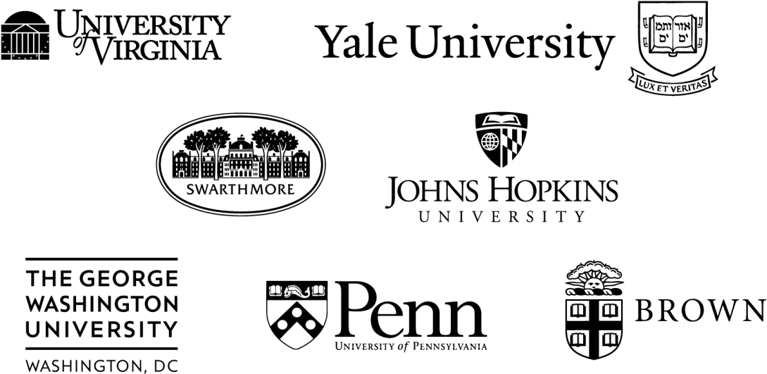 University Of Virginia, Yale University, Swarthmore, - University Of Pennsylvania (1200x636), Png Download