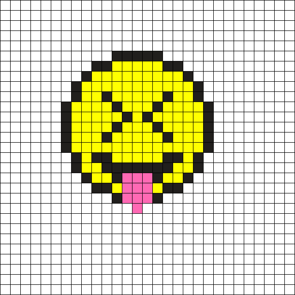 Current Votes - Smiley Face Cross Stitch Pattern Free (610x610), Png Download