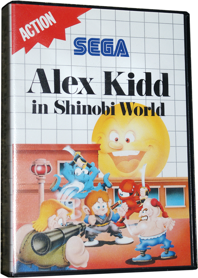 Retro Video Gaming - Alex Kidd In Shinobi World Cover (700x962), Png Download