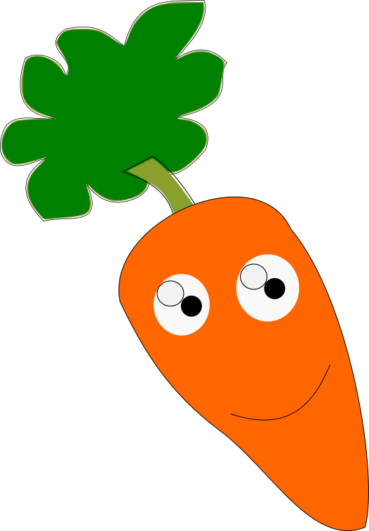 Hay Que Dibujar Con El Lápiz La Forma De Una Zanahoria - 2018 (526x756), Png Download