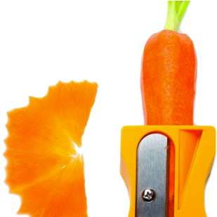 Pela Zanahoria - Cucumber Sharpener Peeler Kitchen Tool (440x308), Png Download