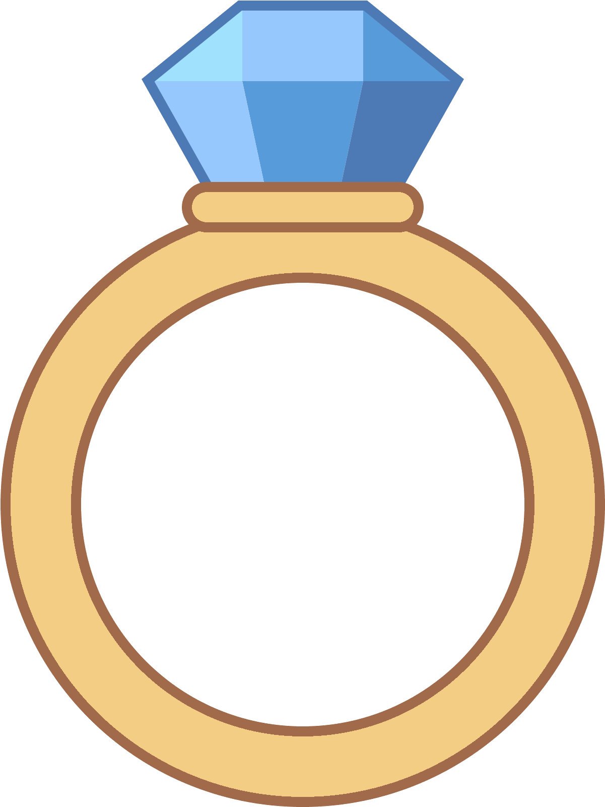 Anillo De Diamantes Icon - Engagement Ring Vector Png (1600x1600), Png Download