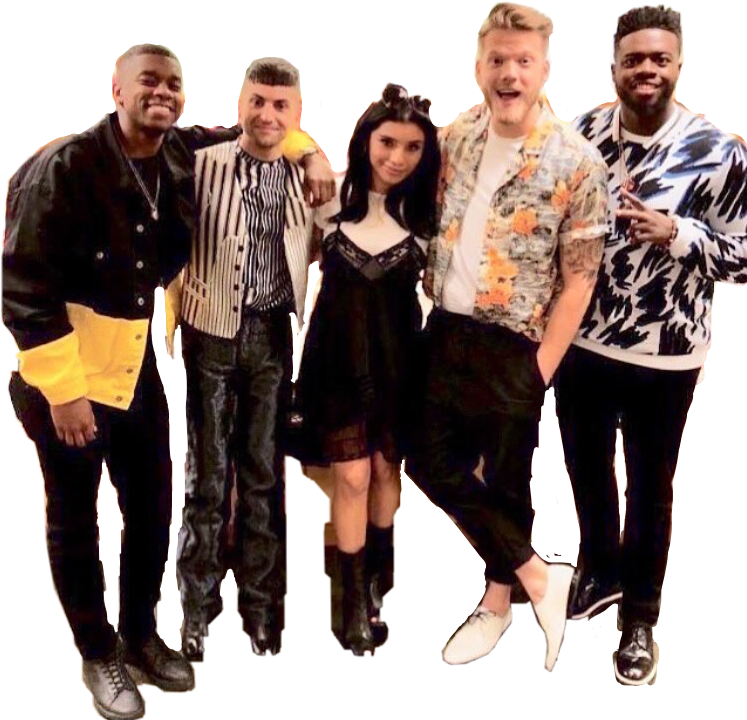 Pentatonix Pentaholic Ptx Toppopvol1 Freetoedit - Pentatonix (747x720), Png Download