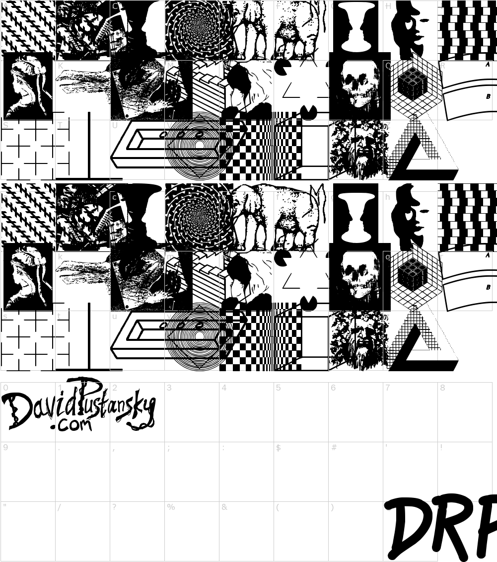 Eye Am Confused Optical Illusions Font - Optical Illusion (1000x1150), Png Download