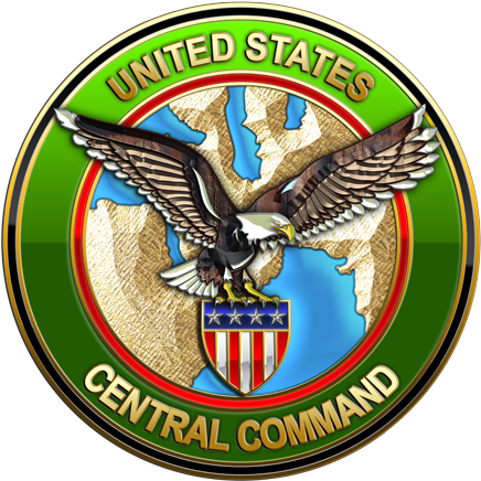 Us Armed Forces Seals - Us Central Command Logo (450x450), Png Download
