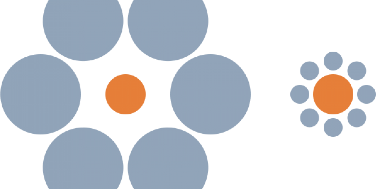 10 Images Of Optical Illusions - Line Is Bigger Optical Illusion (1728x800), Png Download