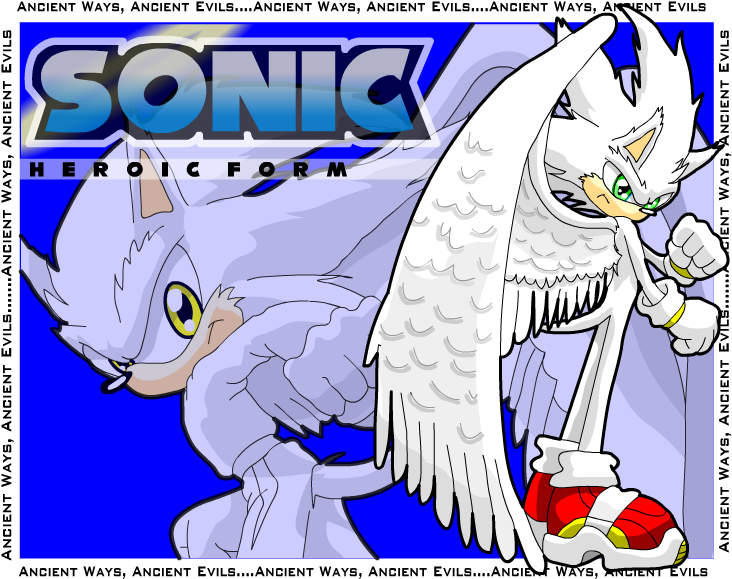 Sonic The Hedgehog Heroic Form By G - Angel Sonic The Hedgehog (750x600), Png Download