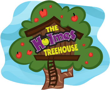 Holmestreehouse-03 - Portable Network Graphics (392x333), Png Download