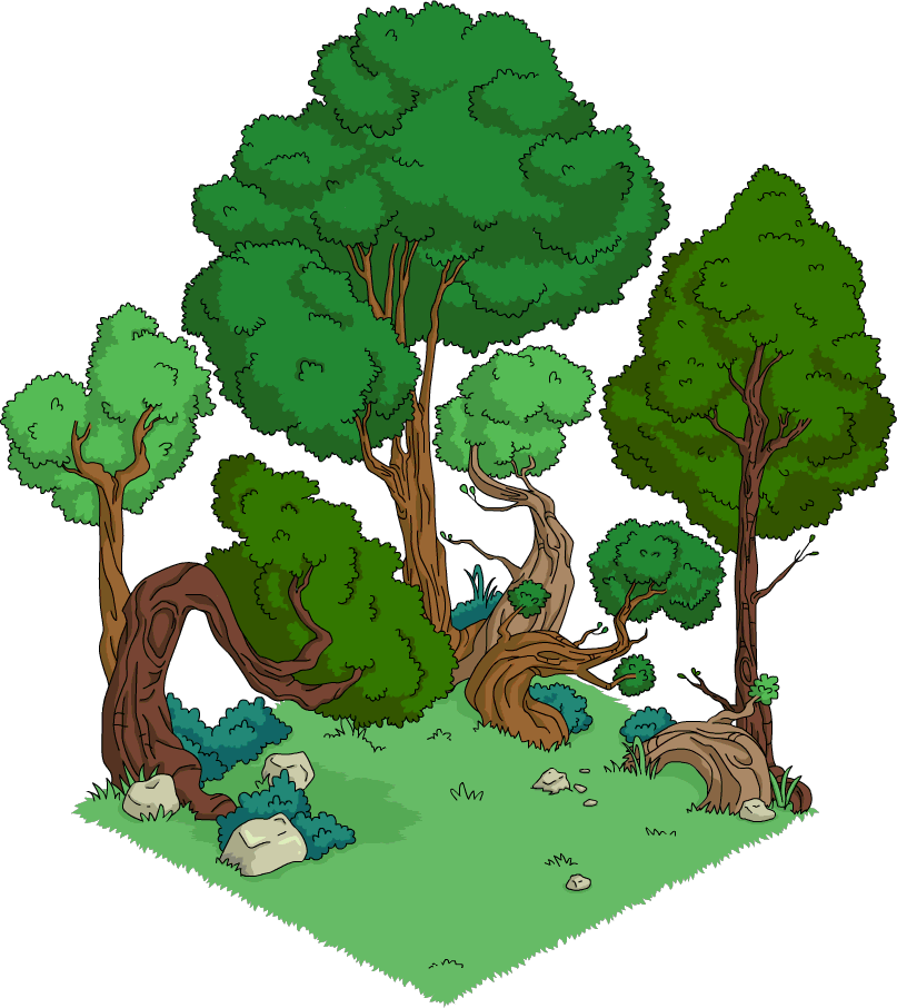 Magic Tree House Banner Stock Techflourish Collections - Simpsons Trees (807x906), Png Download