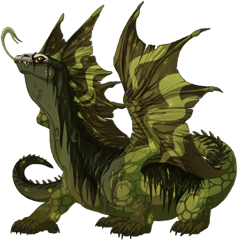 9g3v082 - Flight Rising Bogsneak Male (350x350), Png Download