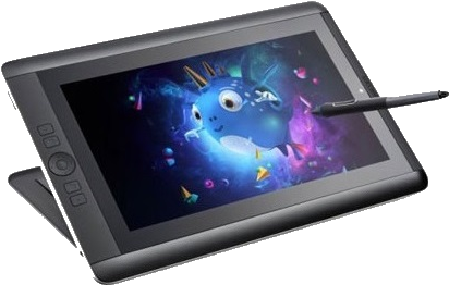About The Cintiq Companion Hybrid - Posrus Antiglare Touch Screen Protector For Wacom Cintiq (500x300), Png Download