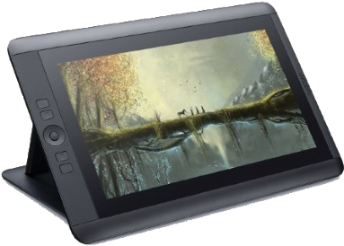 About The Cintiq 13hd - Wacom Cintiq 13hd Touch (500x300), Png Download
