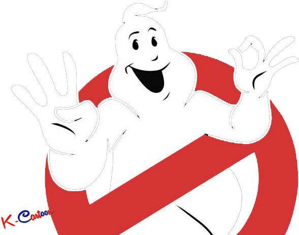 Karakter Kartun Ghostbuster - Cartoon (648x475), Png Download