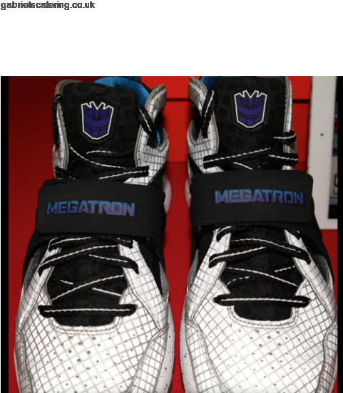 Nike Megatron Huarache Free Shield Calvin Johnson Sz - Cross Training Shoe (480x658), Png Download