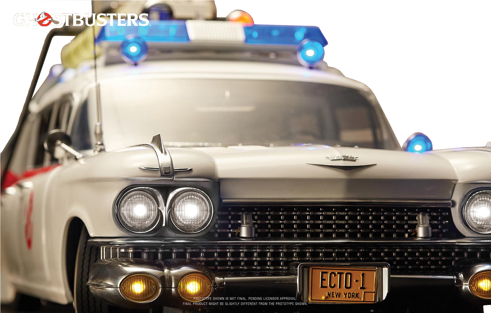 Blitzway Ghostbuster Ecto 1 Toyslife - Ecto-1 Ghostbusters 1984 (1700x1202), Png Download