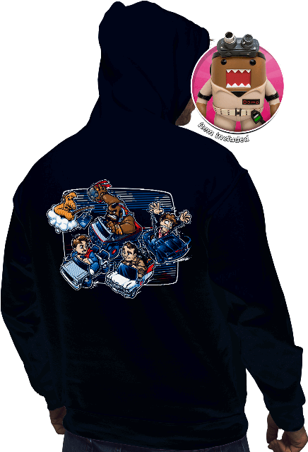 Domo Ghostbuster Bundle - Shirt (650x650), Png Download