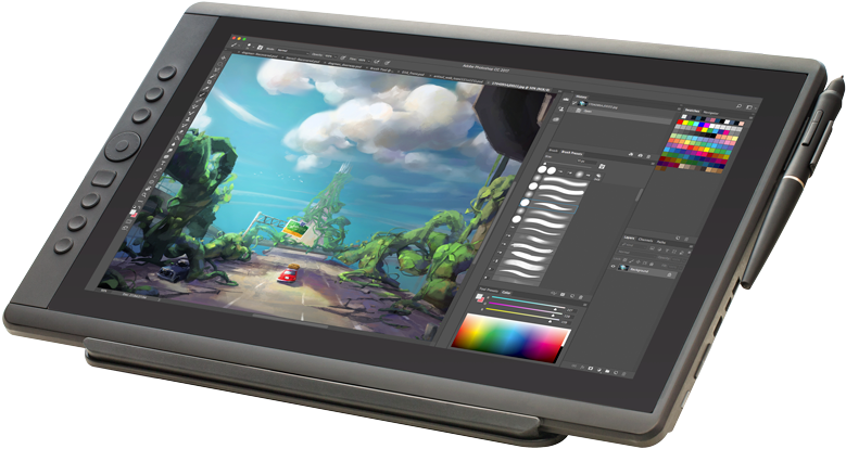 Artisul D16 - Wacom Tablet Transparent (800x434), Png Download