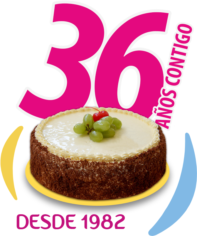 36 Años De Experiencia Rosa De Sarón - Pastel Con 36 Años (900x900), Png Download