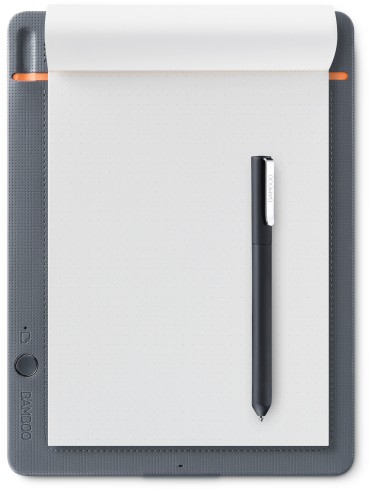 Wacom Bamboo Slate Small - Wacom Bamboo Slate Small - Bluetooth Graphics Tablet (900x655), Png Download