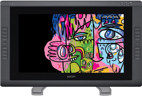 Wacom Europe Unveils Cintiq 22hd Touch Interactive - Wacom Cintiq 22hd - Usb Graphics Tablet - 18.7" X 10.5" (458x344), Png Download