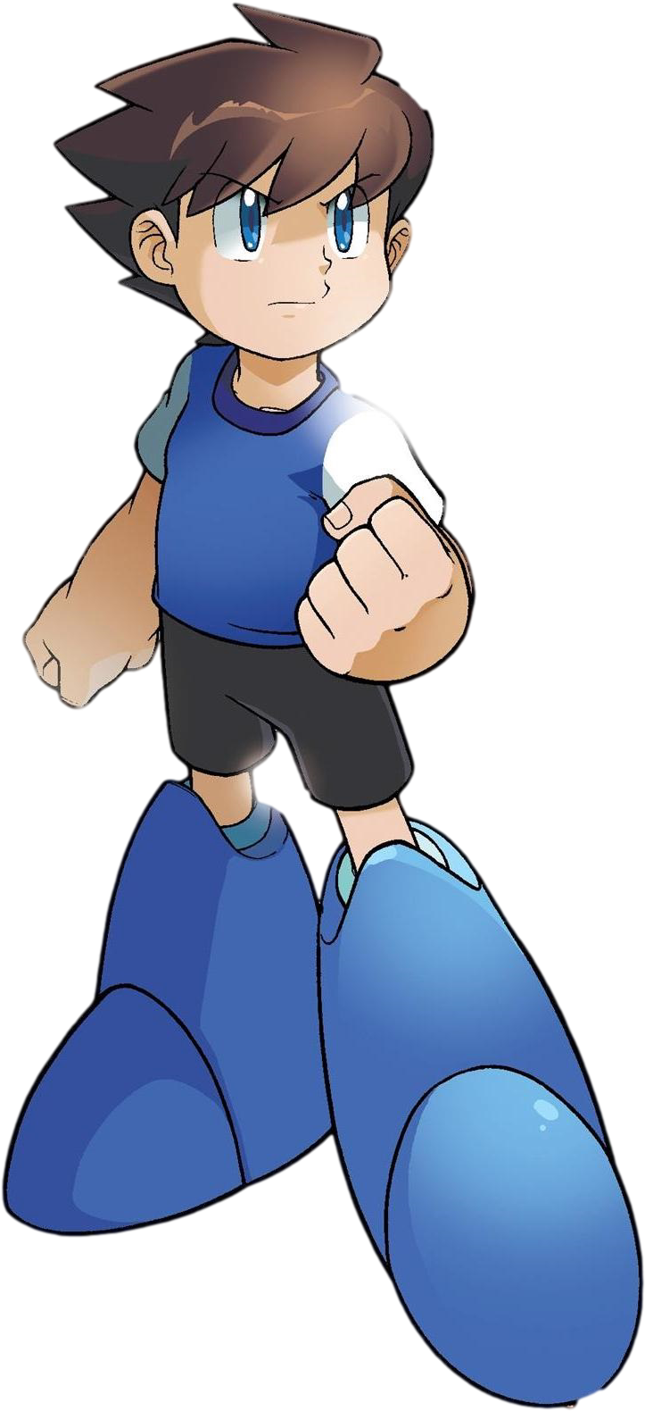 Rock Light - Mega Man Rock Light (736x1588), Png Download