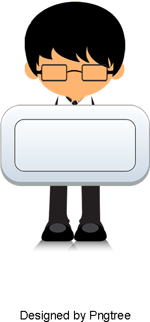 Pintado A Mano De Dibujos Animados De Hombre De Negocios - Cartoon (800x800), Png Download