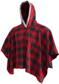 Adult Polar Fleece - Poncho (390x390), Png Download
