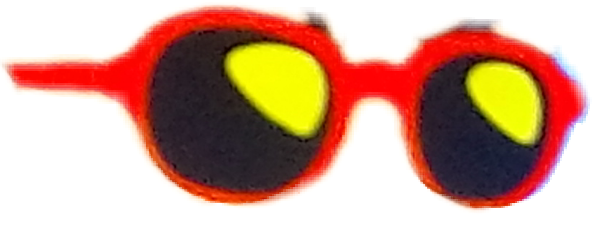 Report Abuse - Gafas Del Maestro Roshi (592x233), Png Download