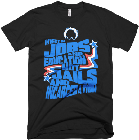 Bernie Sanders Quote Invest In Jobs And Education Not - Don T Be A Salty Bitch Shirt (480x480), Png Download