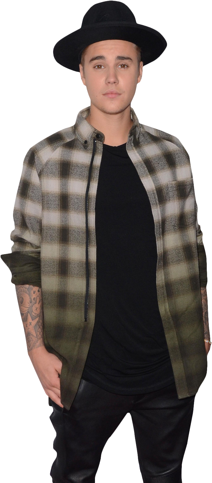 Free Png Justin Bieber With Hat Png Images Transparent - Justin Bieber Dave Roelvink (480x643), Png Download