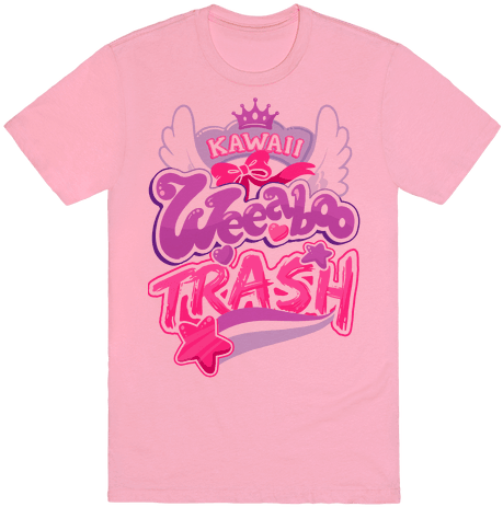 Kawaii Weeaboo Trash Anime Logo - Weeaboo Trash (484x484), Png Download
