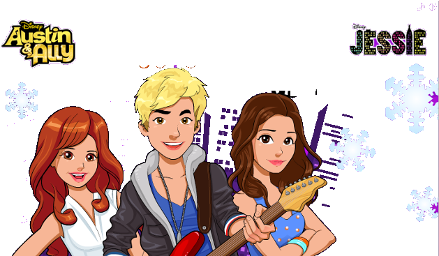 A&j&apic - Austin & Ally - Ross Lynch (640x366), Png Download