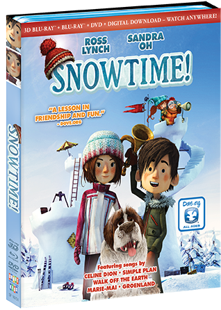 Snowtime 2015 Movie Poster (326x455), Png Download